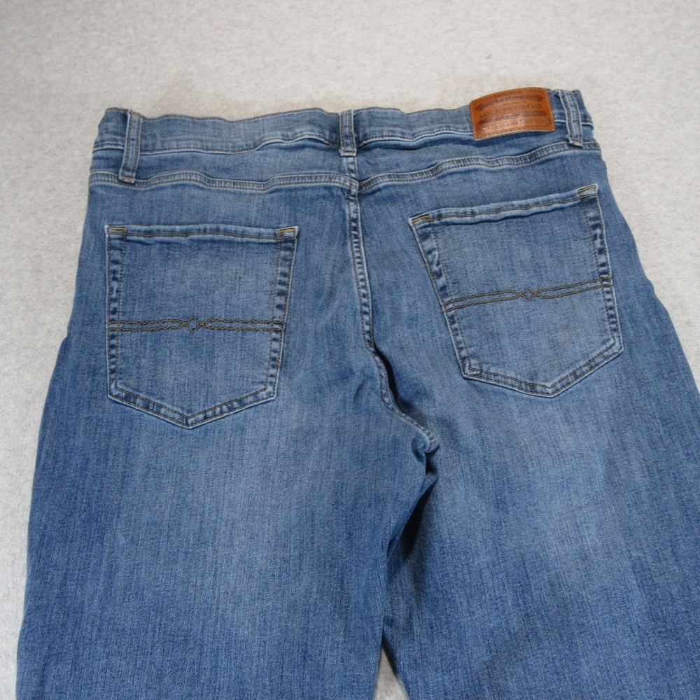 Lucky Brand Mens Jeans 213 38 x 30 Straight Fit Stretch Cotton Polyester Pocket - Picture 5 of 11